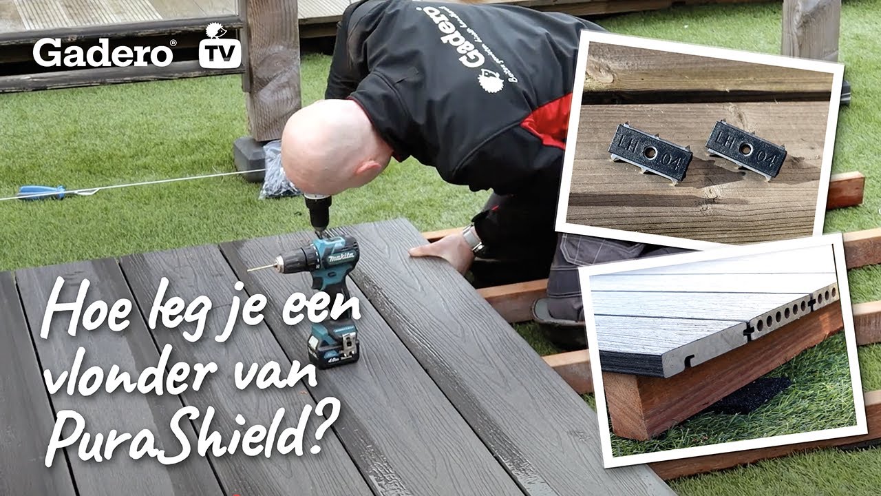 Hoe leg je een vlonder van PuraShield composiet vlonderplanken? Ontdek het hier!