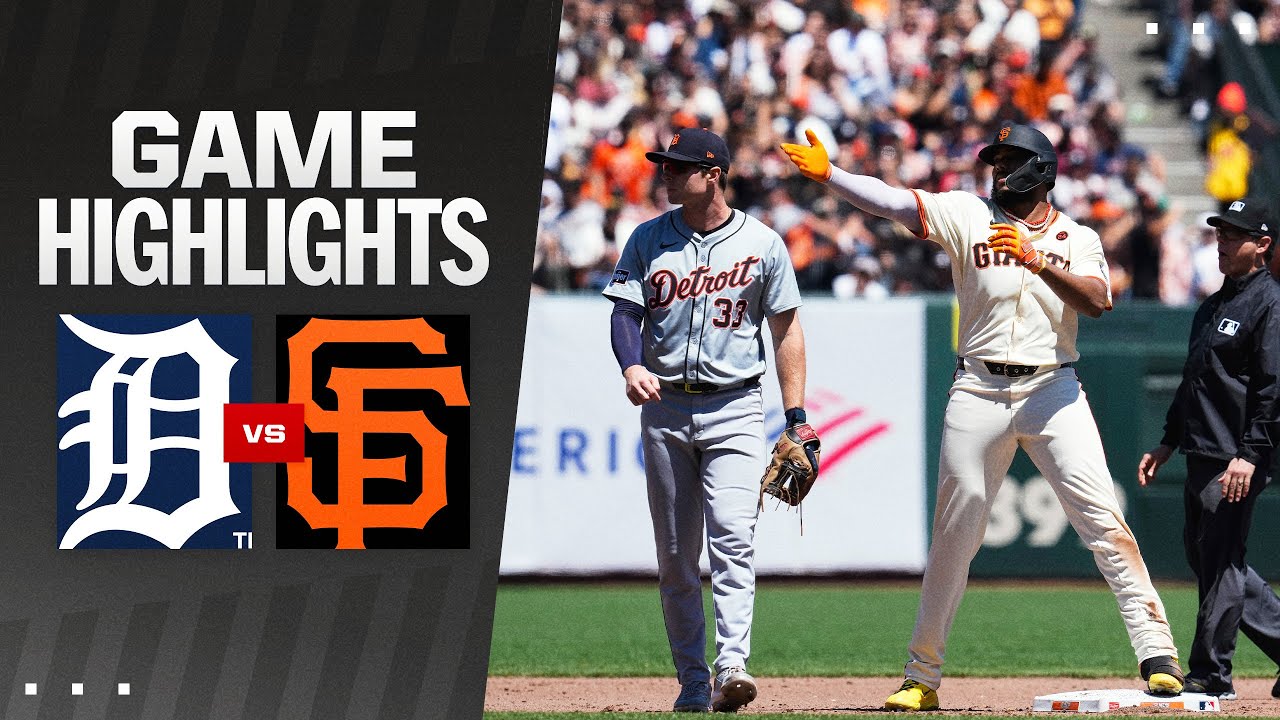 Tigers vs. Giants Game Highlights (8/10/24) | MLB Highlights