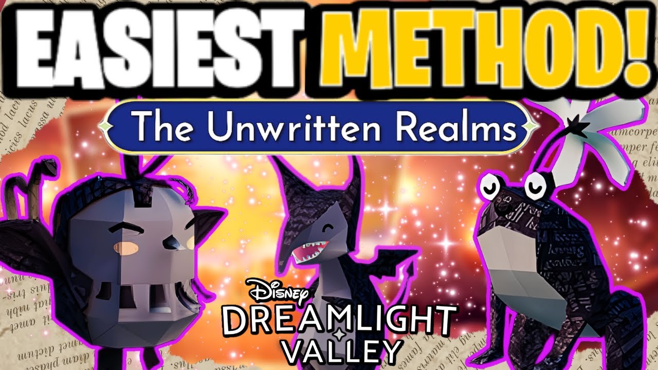How to FARM Shadowy Snippets! [Tips & Tricks] The Unwritten Realms| Dreamlight Valley:Storybook Vale