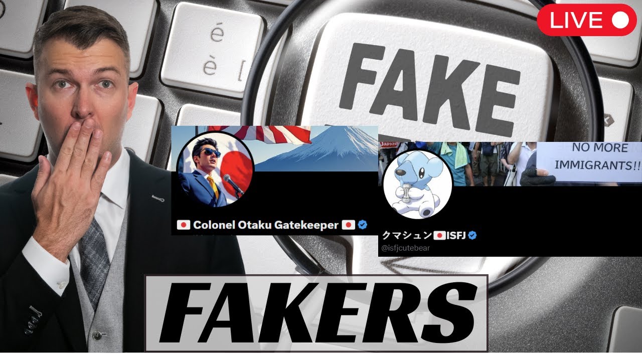 Hunting Fake Japanese Accounts ft. @MemeCopium  (LIVE)