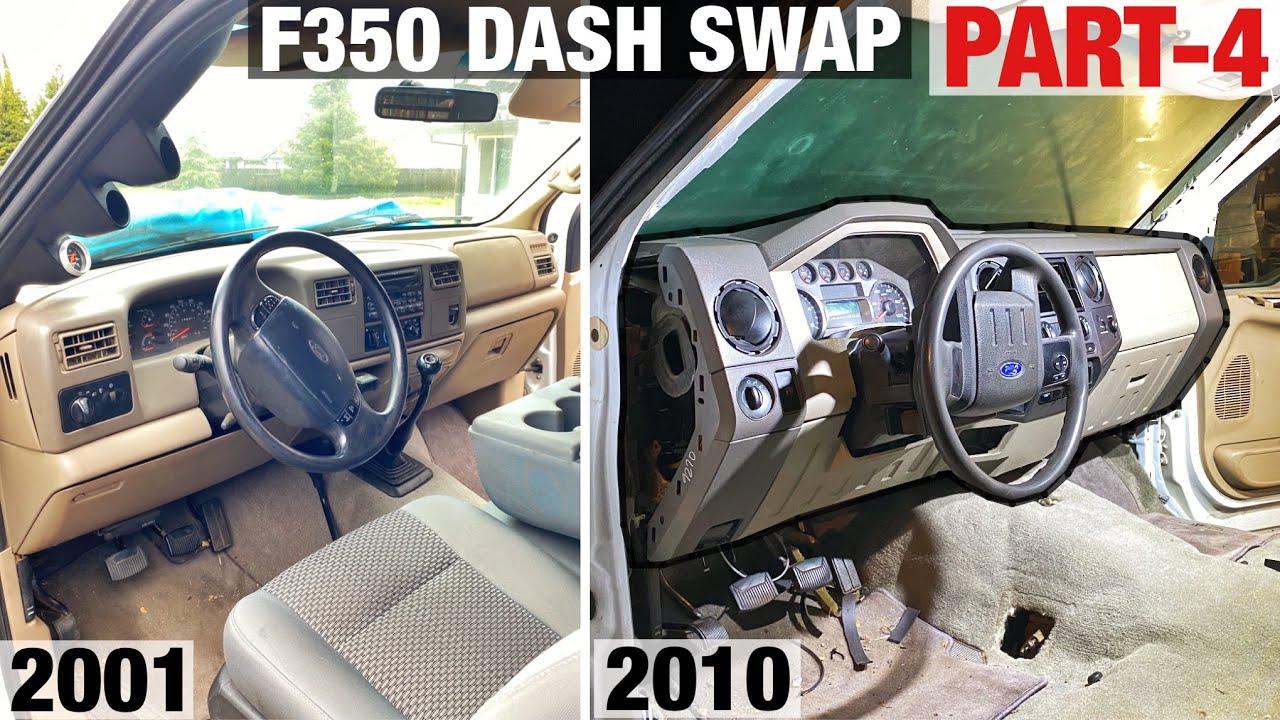 Замена приборной панели, часть 4 — 2001 F350 7.3 2010 Superduty, SwapHelper, подключение Column H...