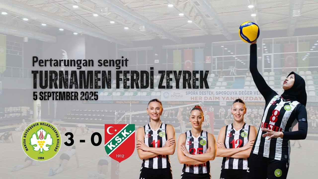 Manisa vs KSK Turnamen Ferdi Zeyrek