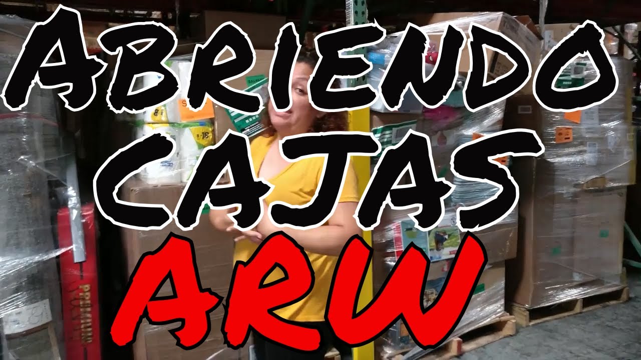 ABRIENDO CAJAS: Cargas de Devoluciones de Clientes de Mercancía General de Tiendas ARW