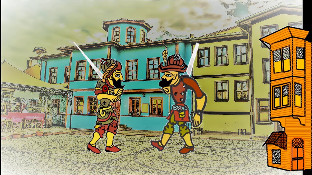 Karagöz ile Hacivat 4. bölüm Karagöz Ekmek Parasını kaptırıyor