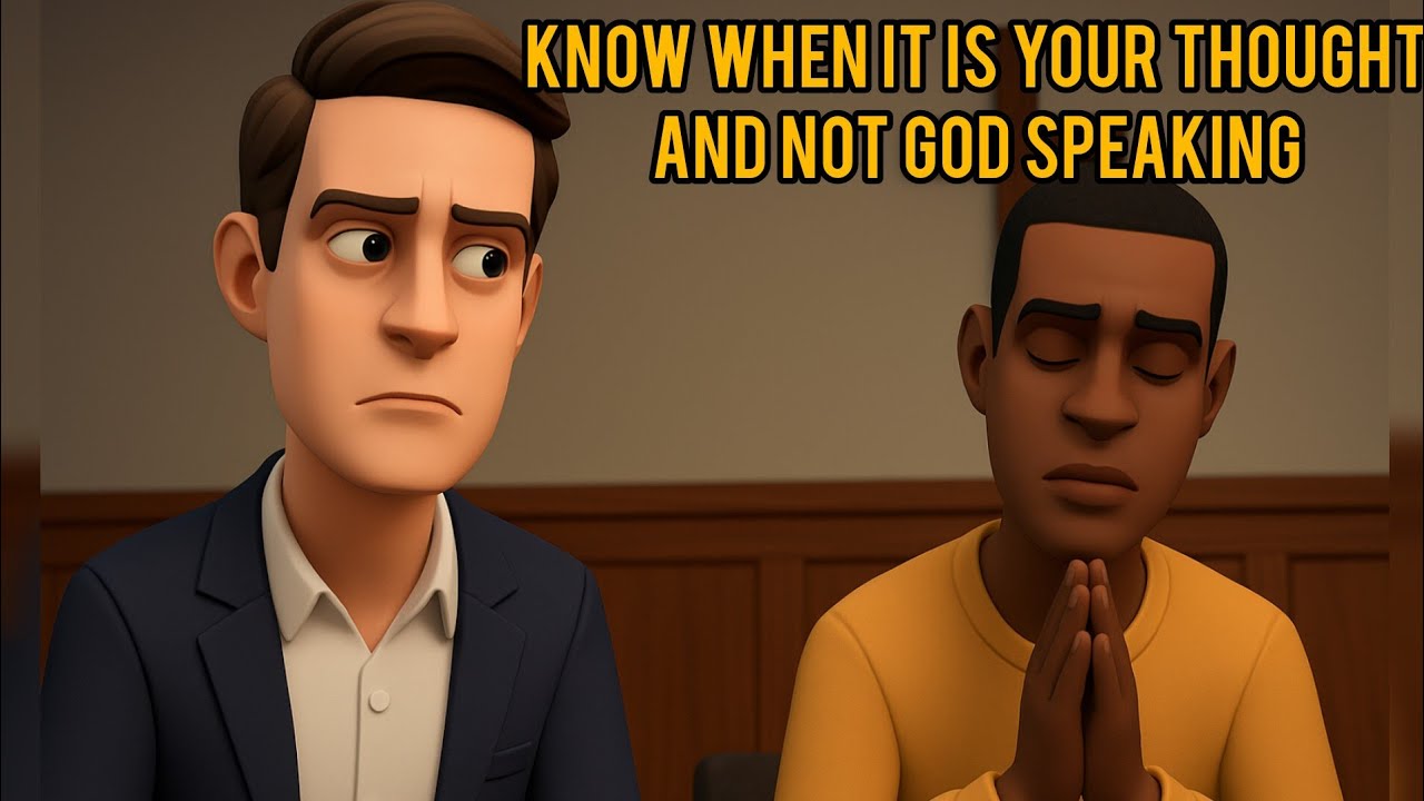 HOW TO BE SURE GOD IS THE ONE SPEAKING TO YOU AND NOT YOUR MIND INSTEAD_CHRISTIAN ANIMATION VIDEOS 