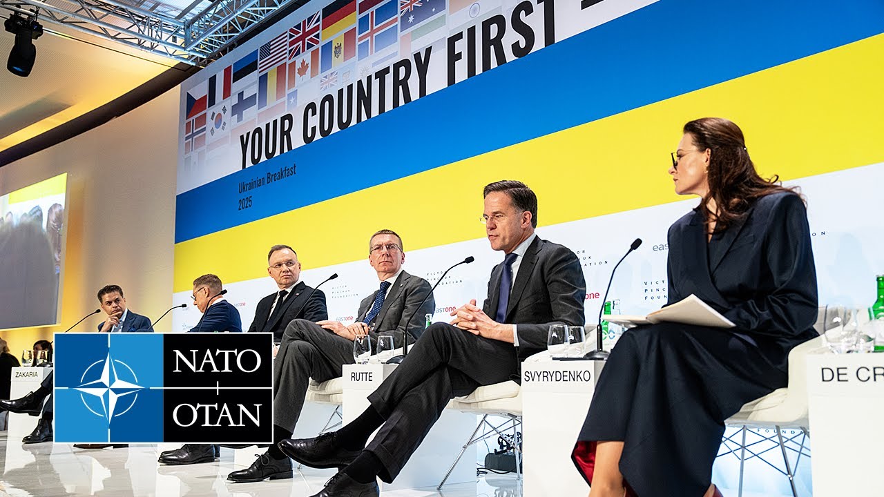 NATO Secretary General panel discussion at the World Economic Forum in Davos 🇨🇭, 23 JAN 2025