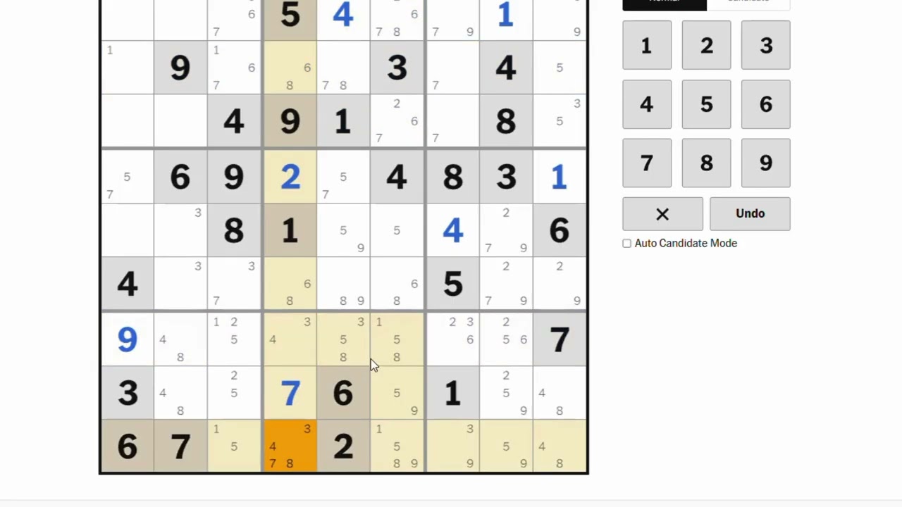 Sudoku recording 20260210 │FM: New York Times - Level Hard #puzzle #sudoku #games #數獨