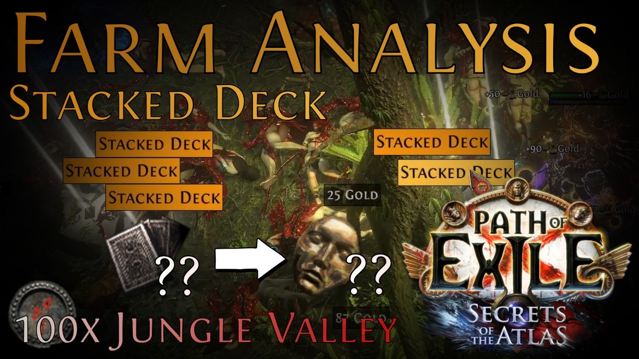 Are Stacked Decks farm worth it? | Analysis | Path of Exile 1 | Secret of The Atlas 3.26