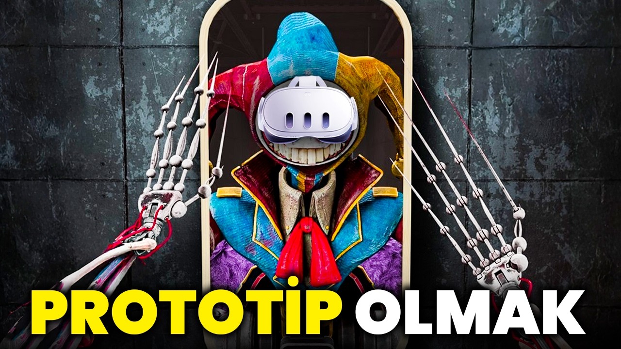 PROTOTİP Olarak OYNAMAK - Poppy Playtime Chapter 5 (VRCHAT)