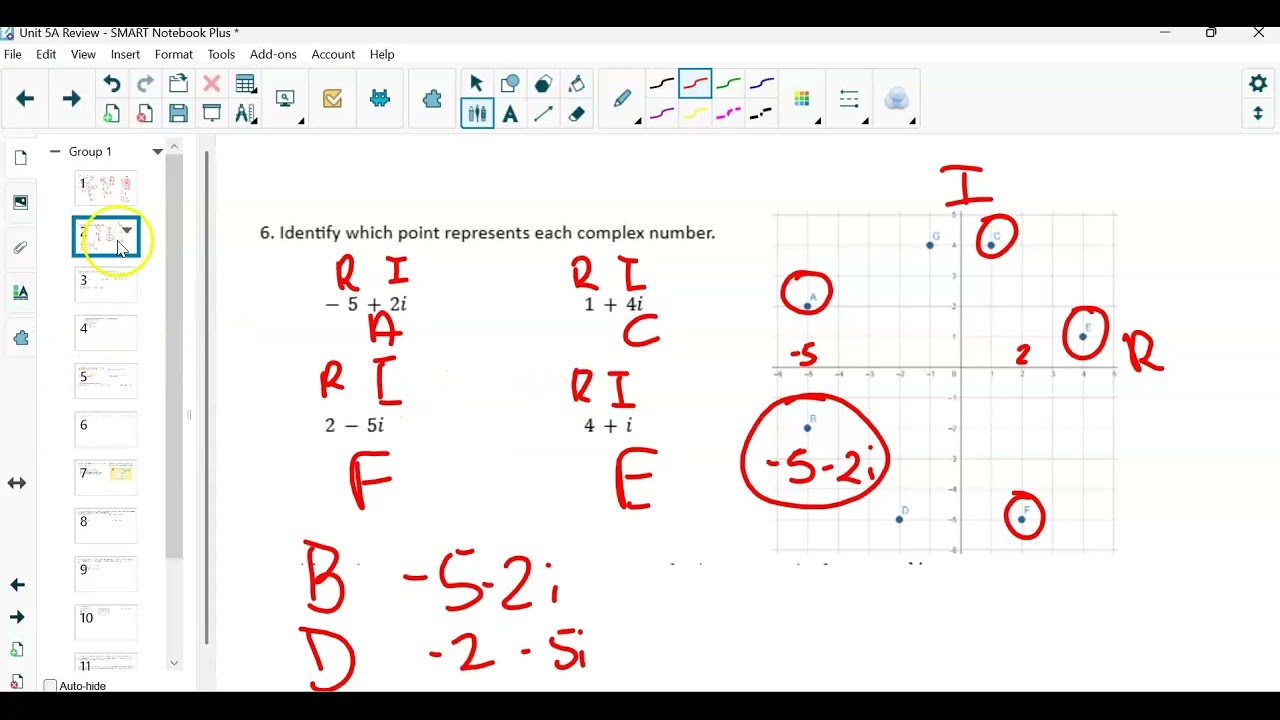 Unit 5 A Test Review 1- 18
