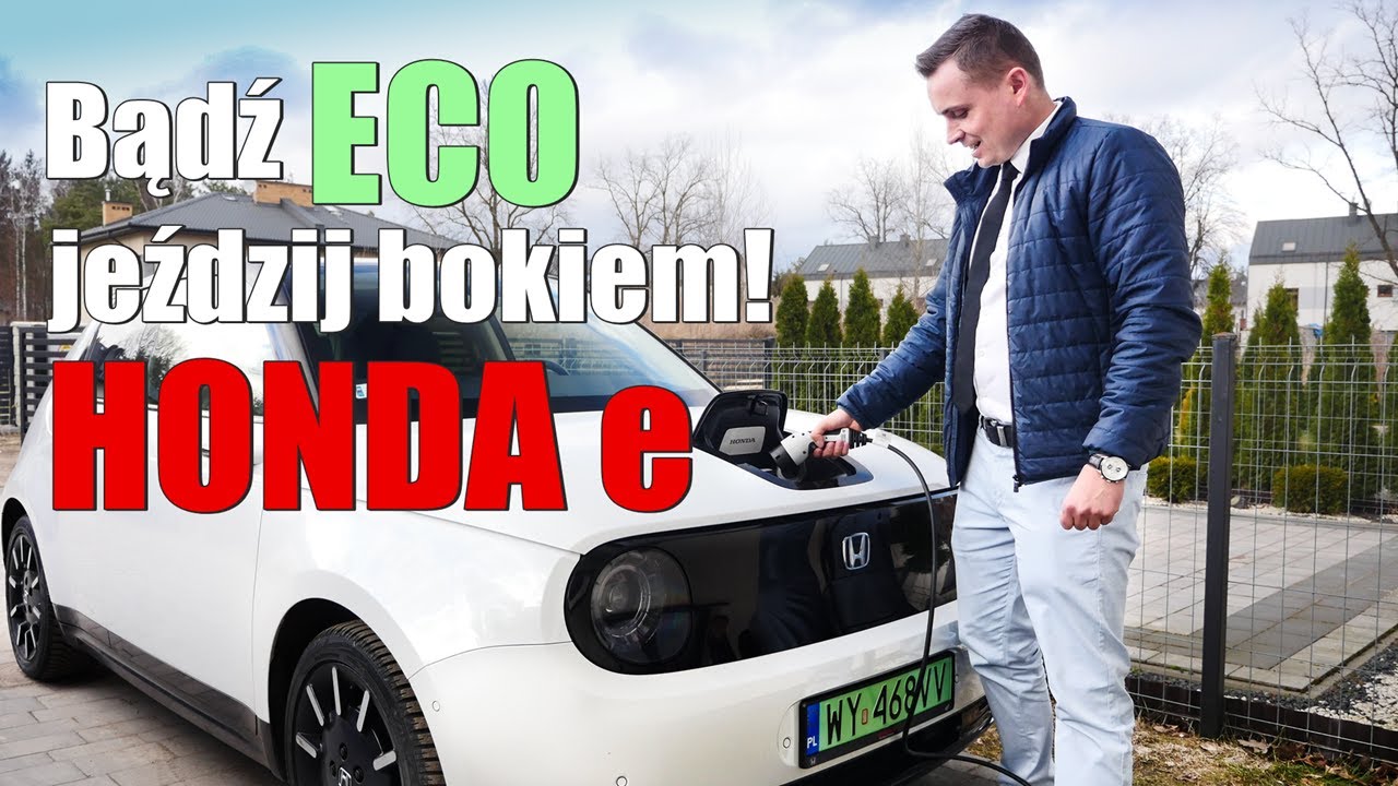 Test Honda e - Bądź ECO, jeździj bokiem! Ale tylko po mieście!