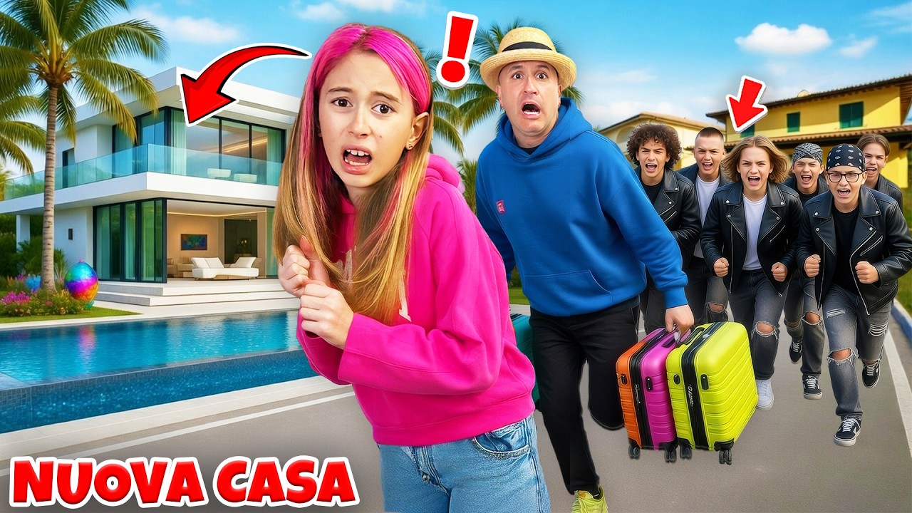 GIORGIA HA PAURA DEI BULLI! PAPÀ SALVO E MAMMA CINZIA LA PORTANO A VIVERE IN UNA NUOVA VILLA!