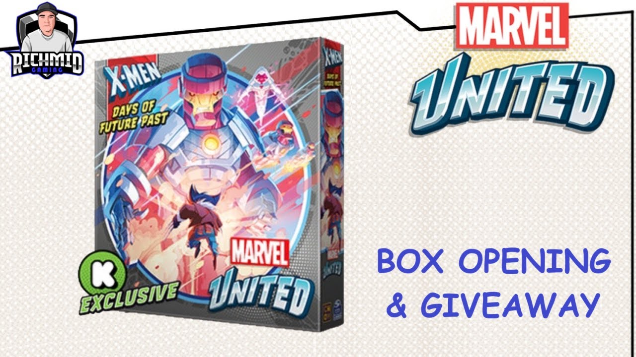 Marvel United: X-Men - Days of Future Past Opening & Review, plus Exclusive Giveaway!