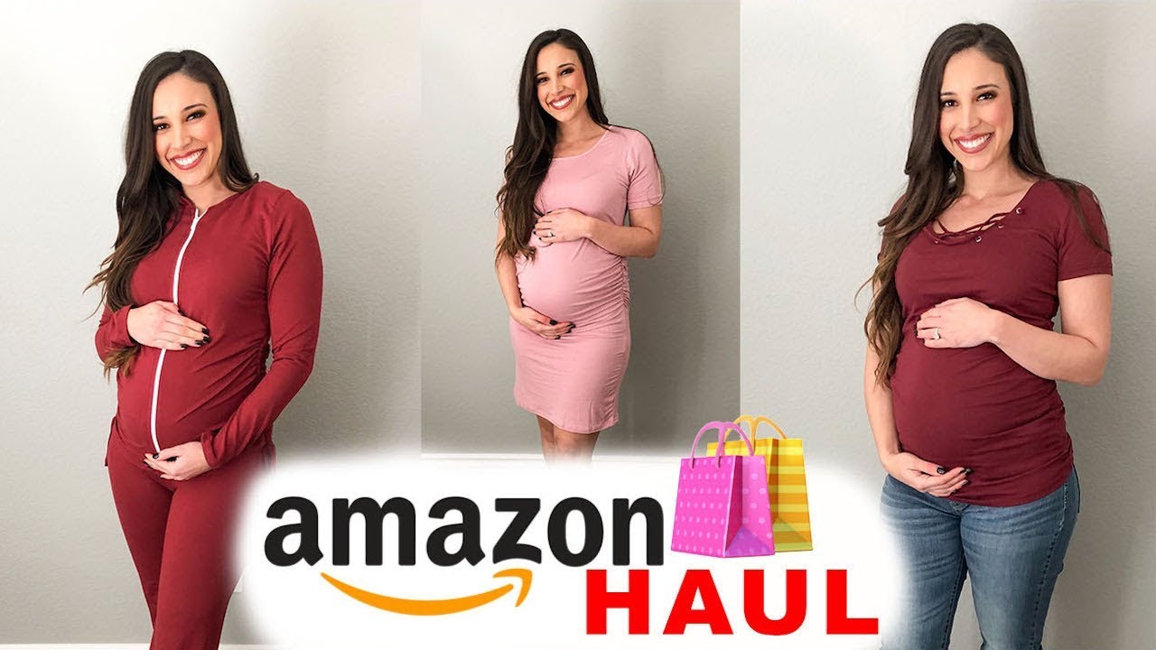 AMAZON MATERNITY HAUL **TRY ON & AFFORDABLE