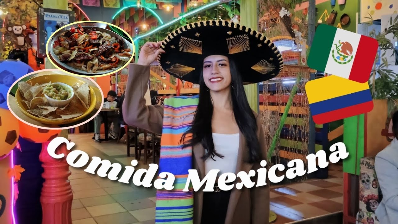 Probando comida Mexicana 🌮🌶️ | Angie Carolina