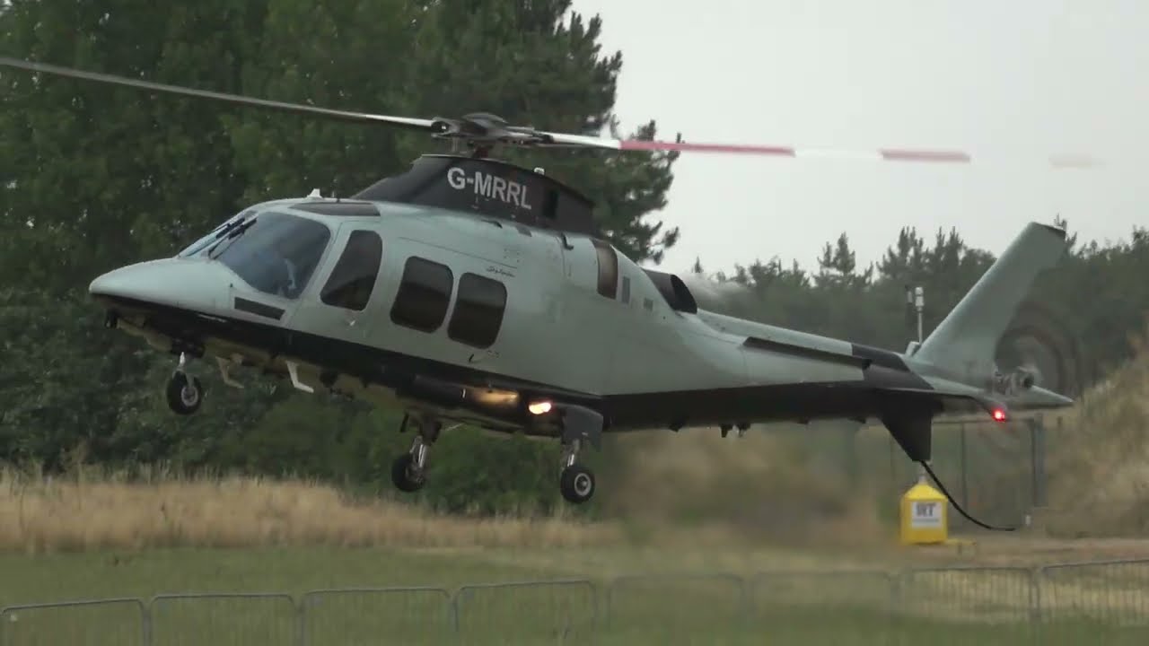 TURWESTON AIRFIELD - F1GP  RACE DAY UK  6-7-2025 - INC - AS355-AW109-HUGHES 500 - AW119 PART 1
