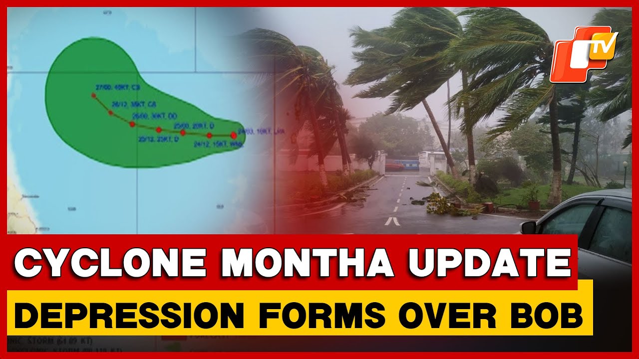 Cyclone Montha Update: Well-Marked Low Pressure Over Bay Of Bengal Intensifies into Depression