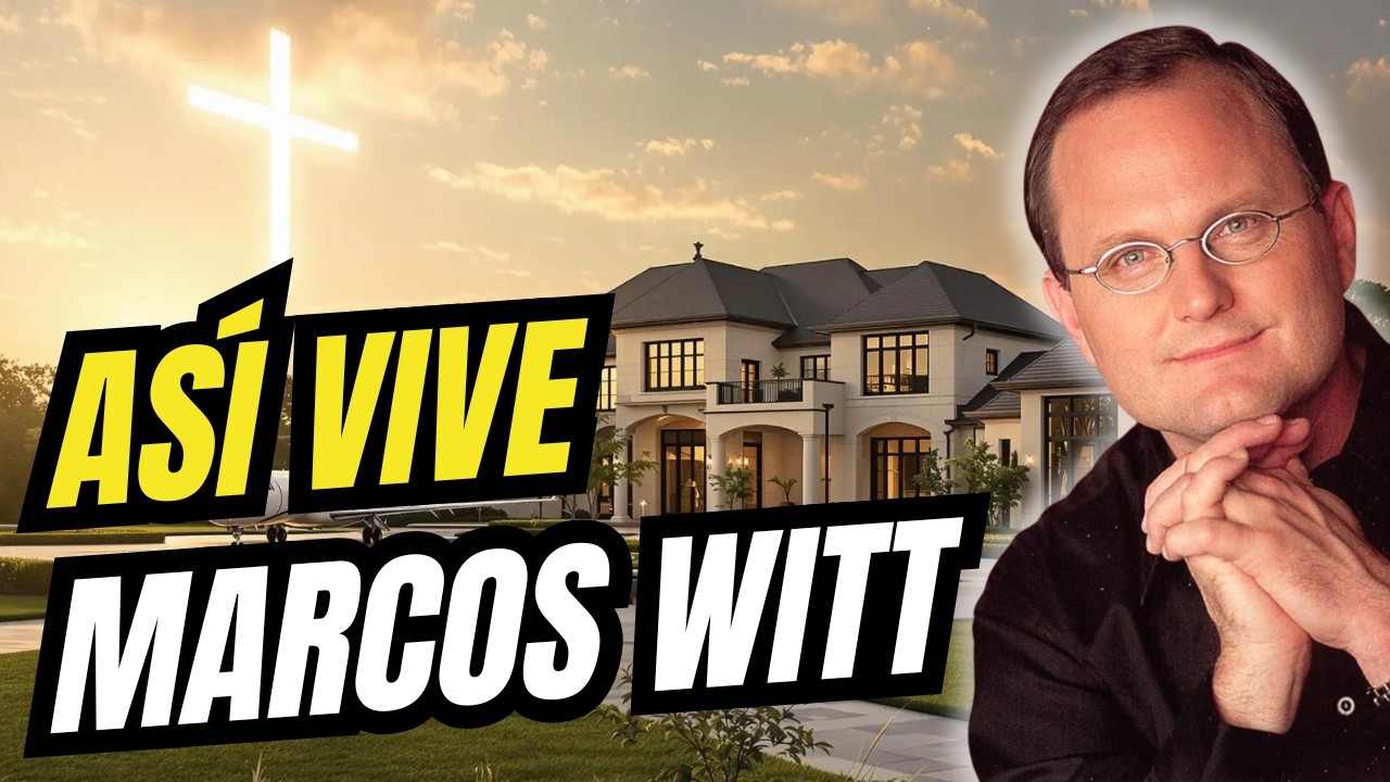 Así es la LUJOSA vida de Marcos Witt: mansiones, jets privados y fe millonaria