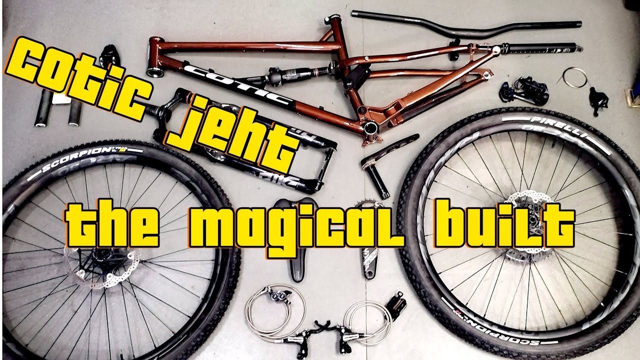 Unboxing, Wrapping and Building the Cotic jeht