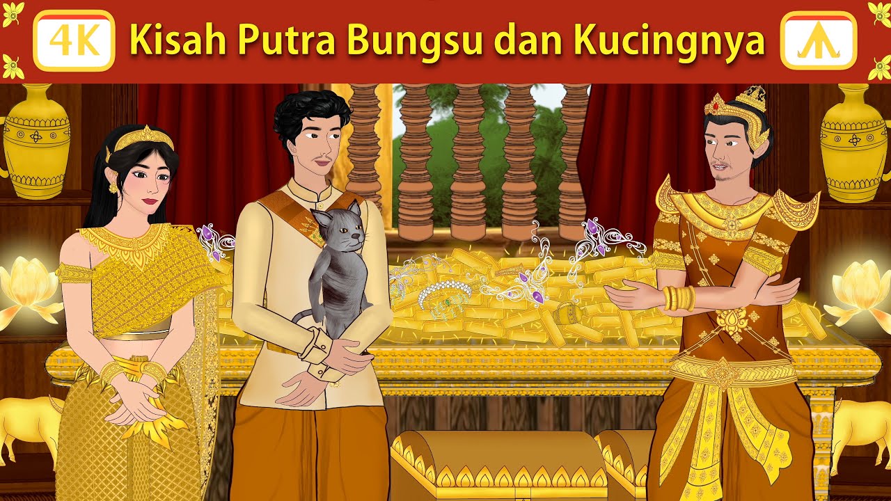 Kisah Putra Bungsu dan Kucingnya | Airplane Tales Indonesian