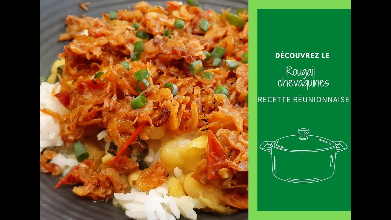 🌺Rougail Chevaquines🦐| Recette Réunionnaise
