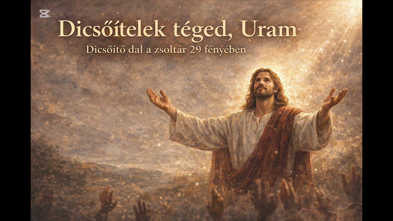 Dicsőítelek téged, Uram | Dicsőítő dal a zsoltár 29 fényében
