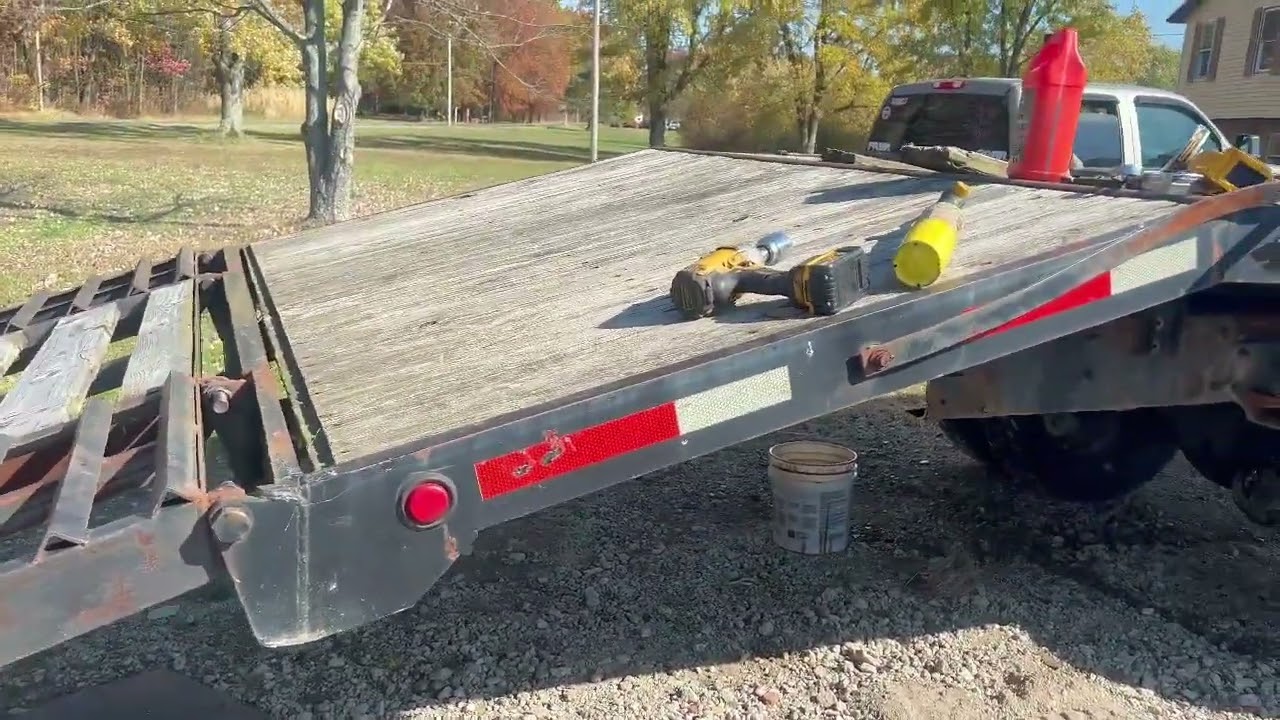 Ramp Truck Build  PT 2 Removing The Dovetail