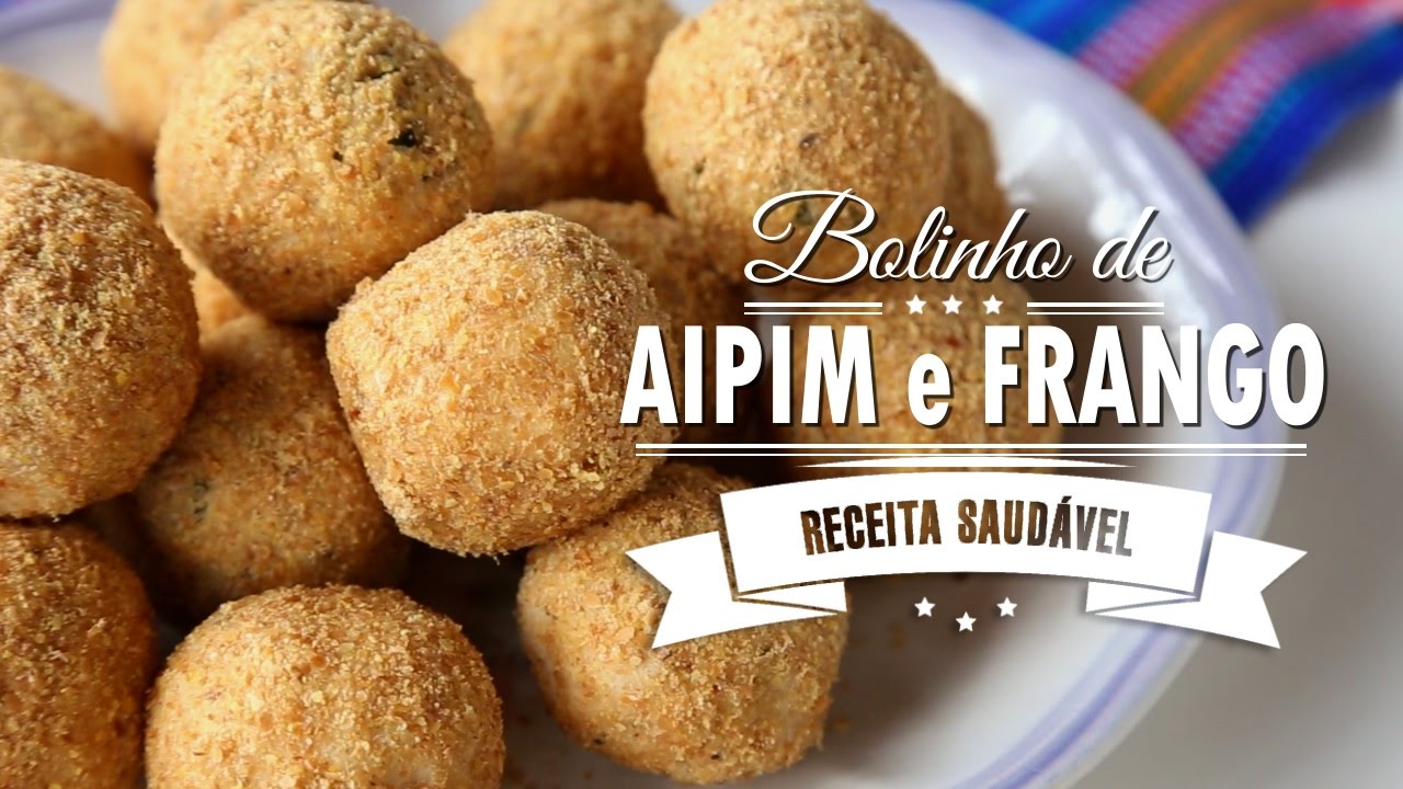 BOLINHO DE AIPIM COM FRANGO | Mamãe Vida Saudável