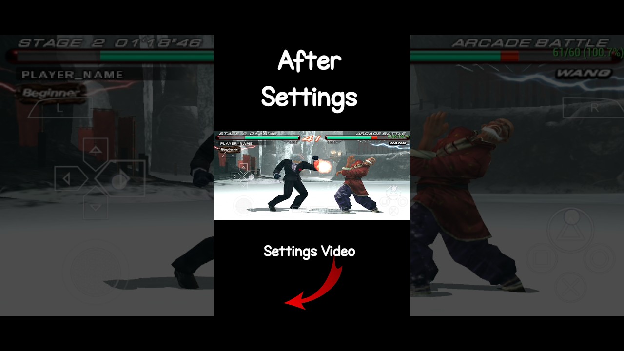 PPSSPP Best settings tekken 6