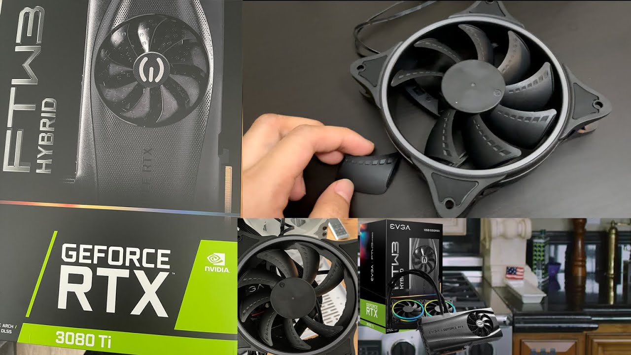 EVGA RTX 3080 TI FTW3 Ultra Hybrid Unboxing