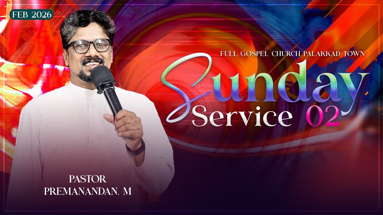 SUNDAY 2nd SERVICE (TAMIL & MALAYALAM) | (01/02/2026) | PASTOR PREMANANDAN. M | FGC PALAKKAD TOWN