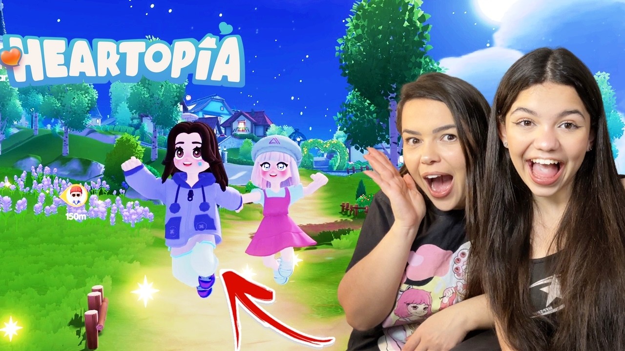 🤩TROUXE Minha Mãe para o MUNDO de HEARTOPIA _ FACECAM - Desbloqueando novos OUTFITS #heartopia
