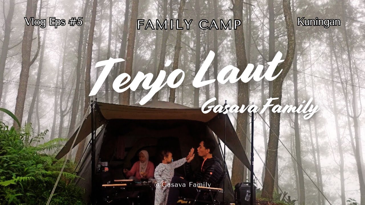 CAMPING MALAM TAHUN BARU DENGAN KABUT SYAHDU VIEW CITYLIGHT DI TENJO LAUT PALUTUNGAN KUNINGAN