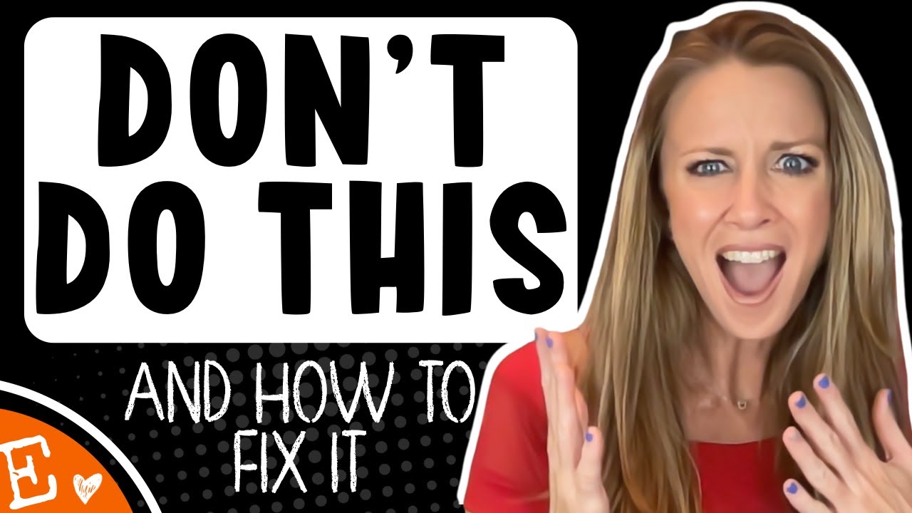 Don't do These 5 Things in Your Etsy Shop - EVER - (How I saved my shop!)