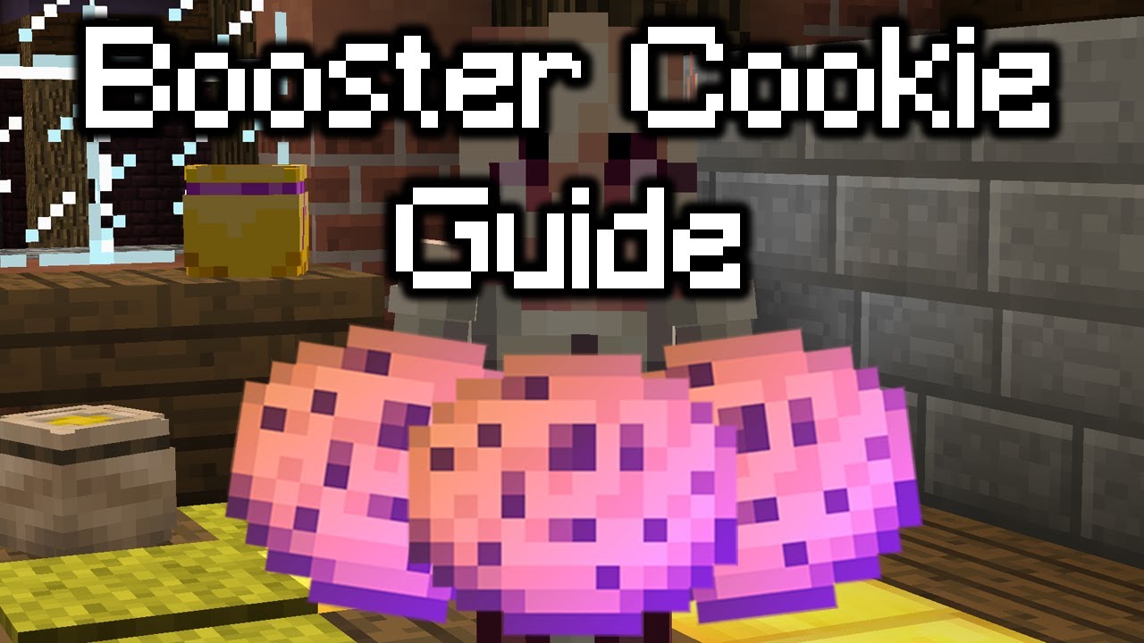 A BOOSTER COOKIE Guide for Minecraft Hypixel Skyblock