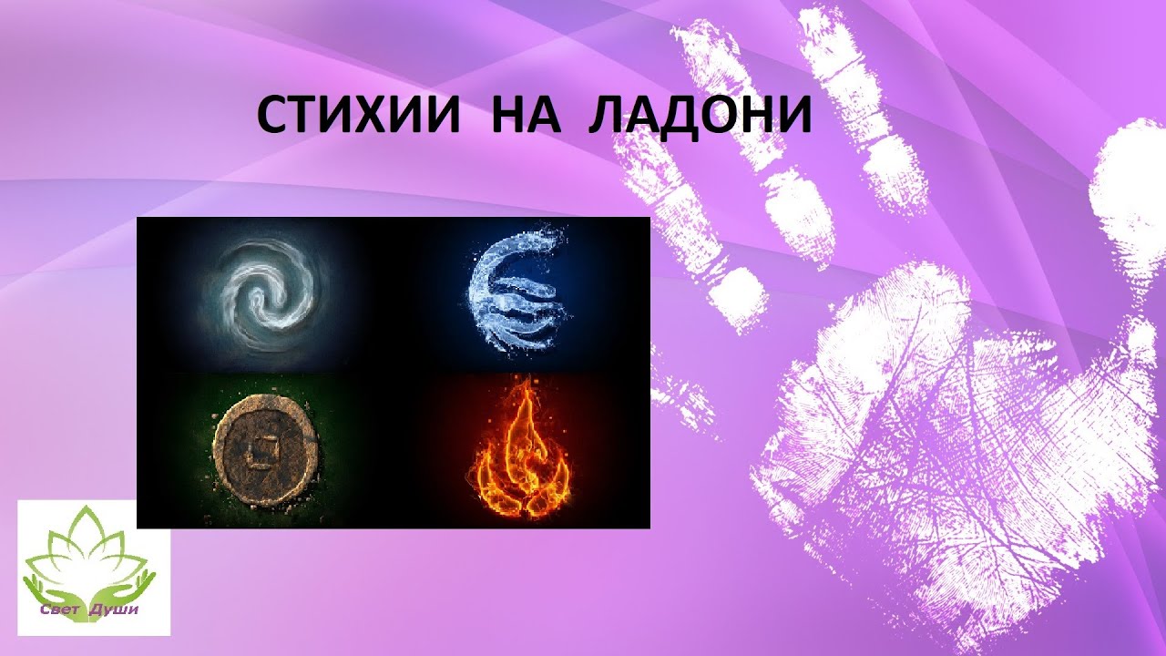 Стихии на ладони