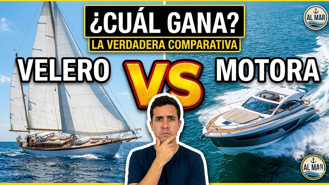 La VERDAD que nadie te cuenta antes de comprar un barco. Velero vs motora.
