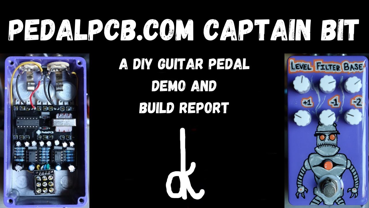 PedalPCB.com Captain Bit I A DIY Guitar Pedal Demo and Build Report