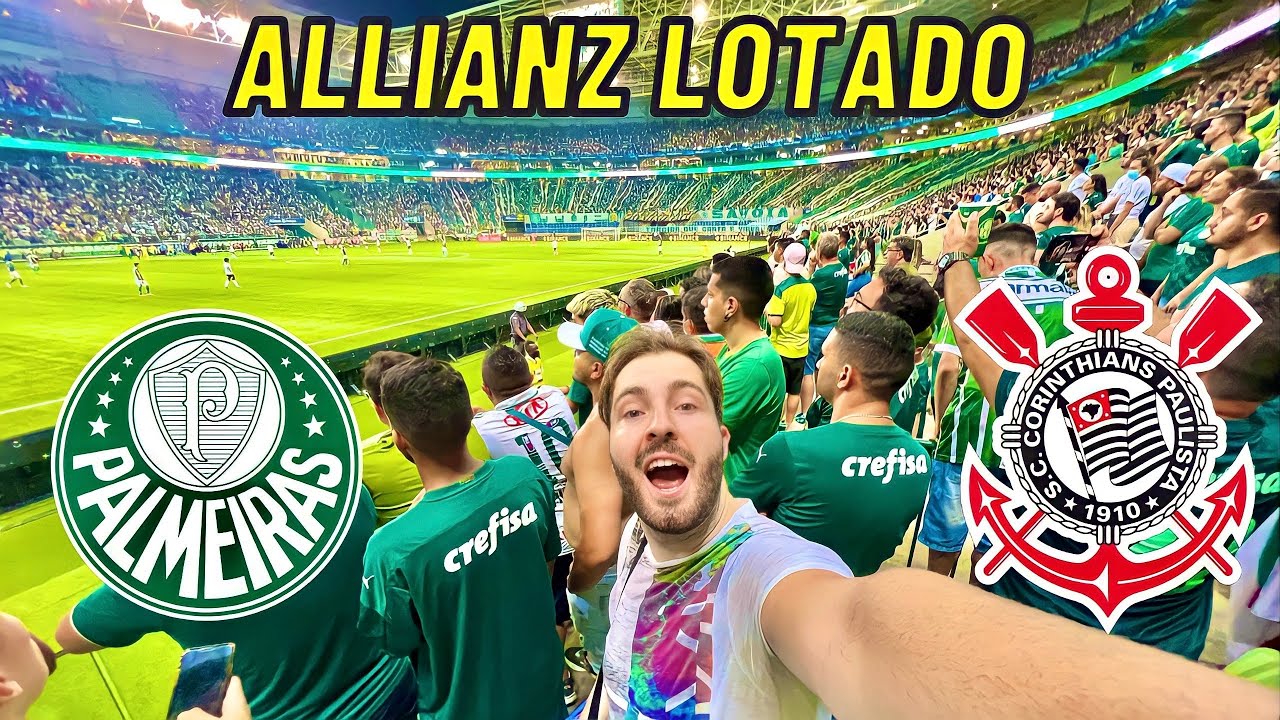 NÃO CABIA MAIS NINGUÉM NO ESTÁDIO (Derby)/ Palmeiras 2 x 1 Corinthians