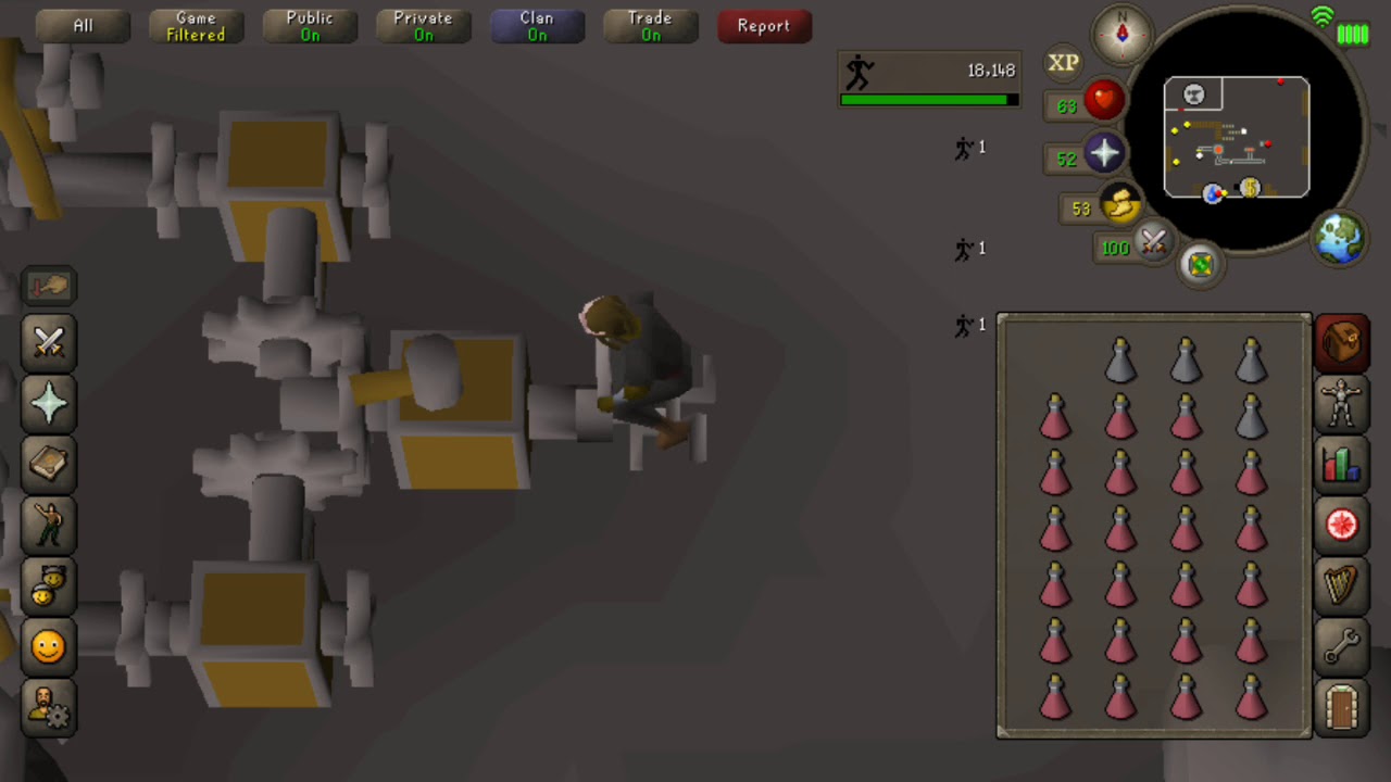 30-99 Agility training AFK for the lazy players Old School Runescape mobile OSRS