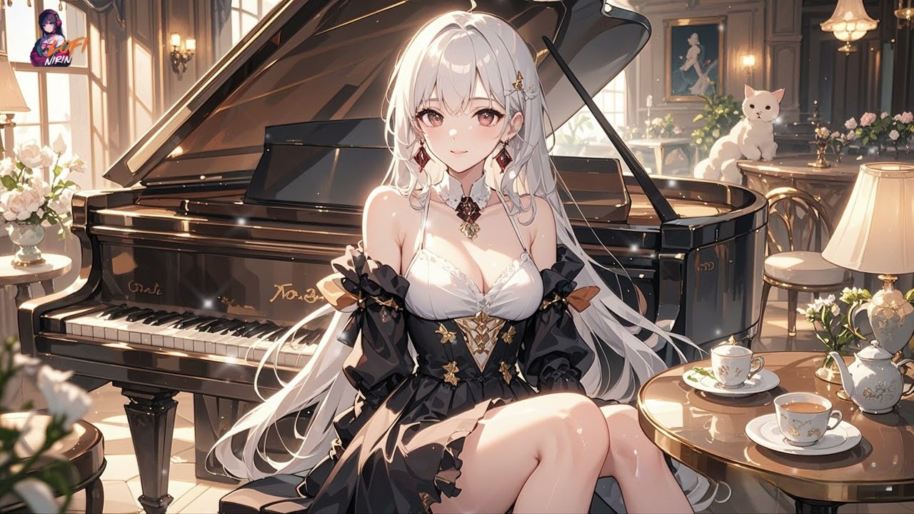 8 Hour of Relaxing Piano Music - Cafe Vibes for Study and Relaxation vol.4