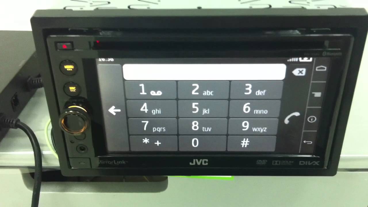 JVC KW-NSX1 MIRRORLINK LIVE DEMO