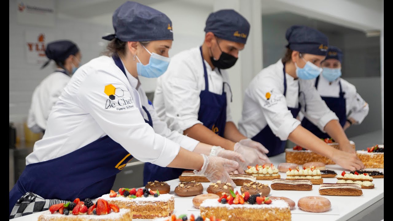 Curso de pastelería profesional Escuela de pastelería Be Chef - Barcelona