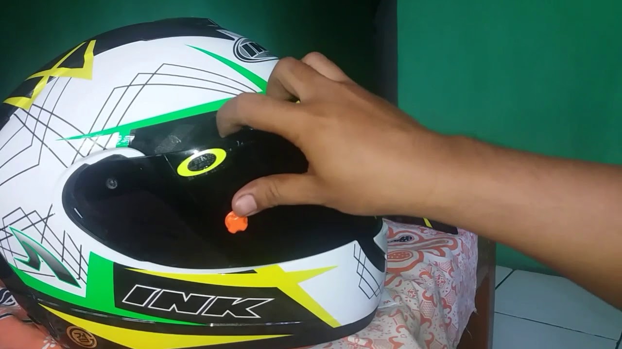 Tutorial melepas sidepod & ganti visor flat di ink cl-max