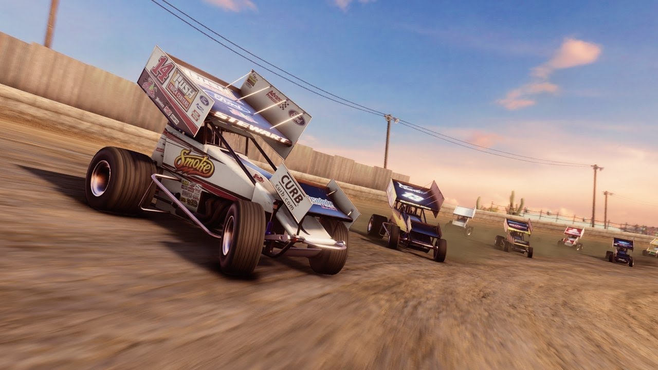 My First Laps - Tony Stewart Sprint Car Racing Game!