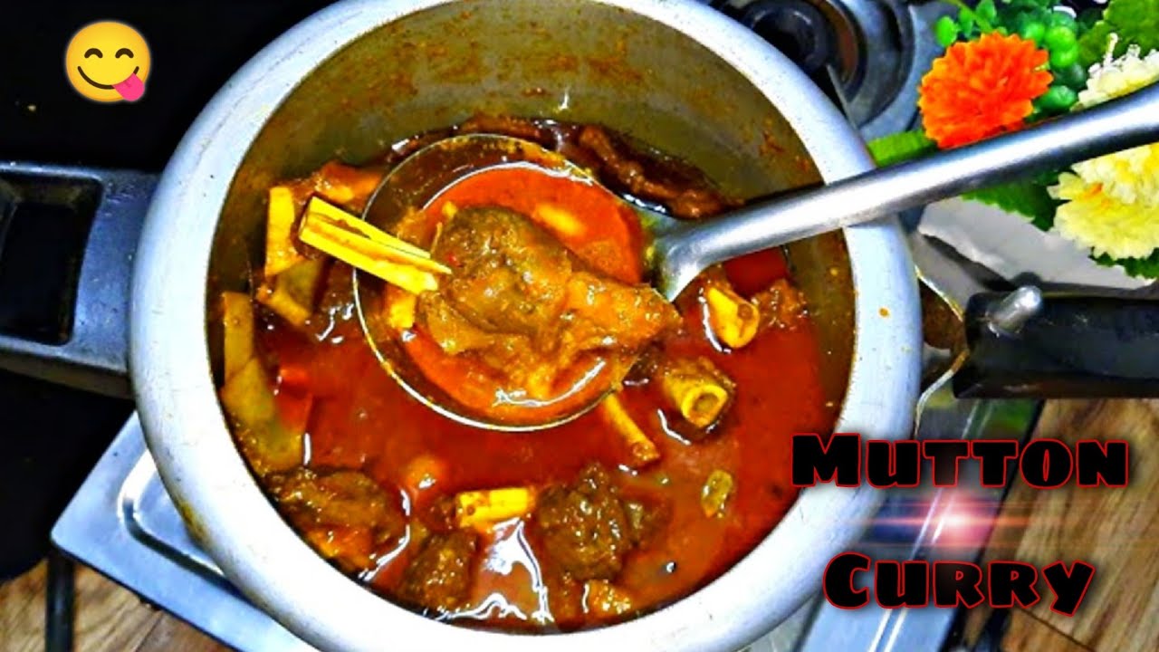 Mutton Curry / mutton curry in pressure cooker 