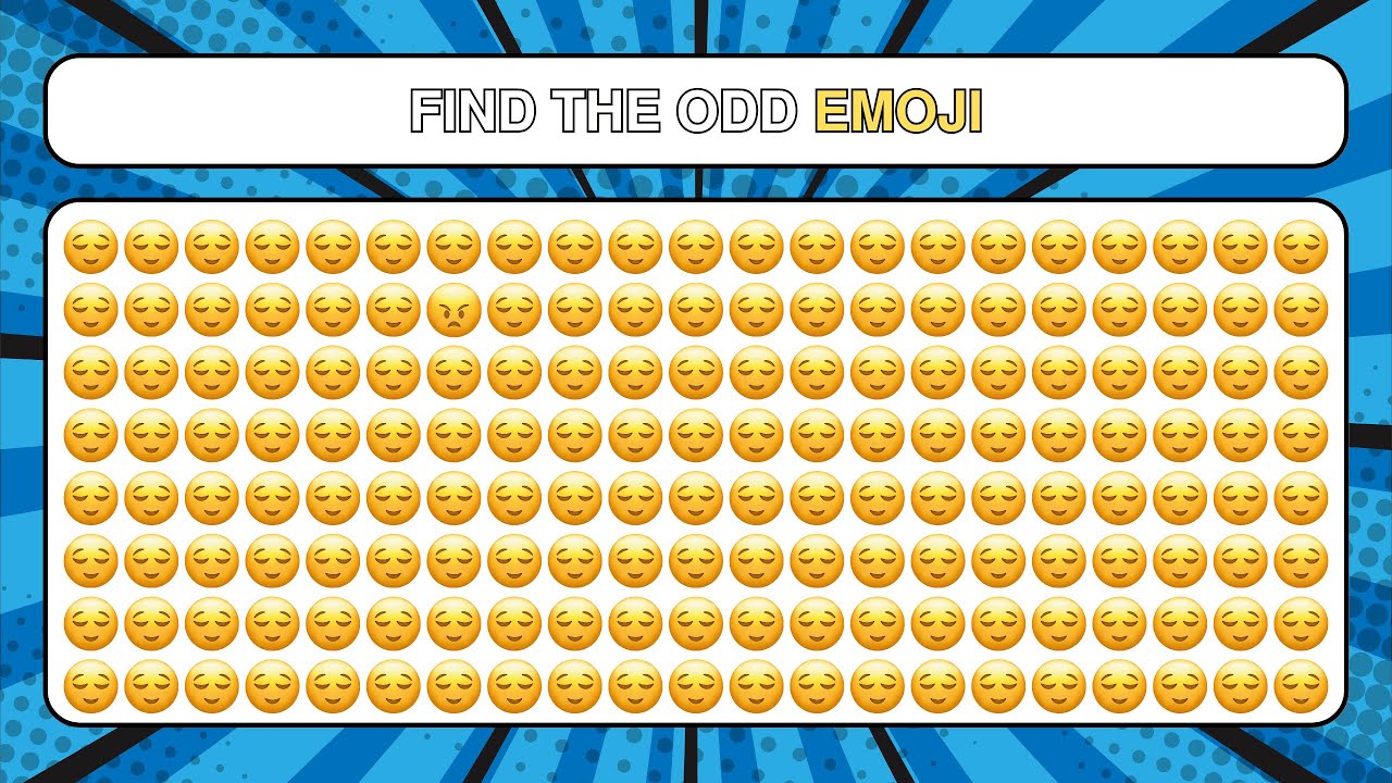 Find the Odd One Out! 🧠 25 Fun Visual Puzzles to Solve Fast!