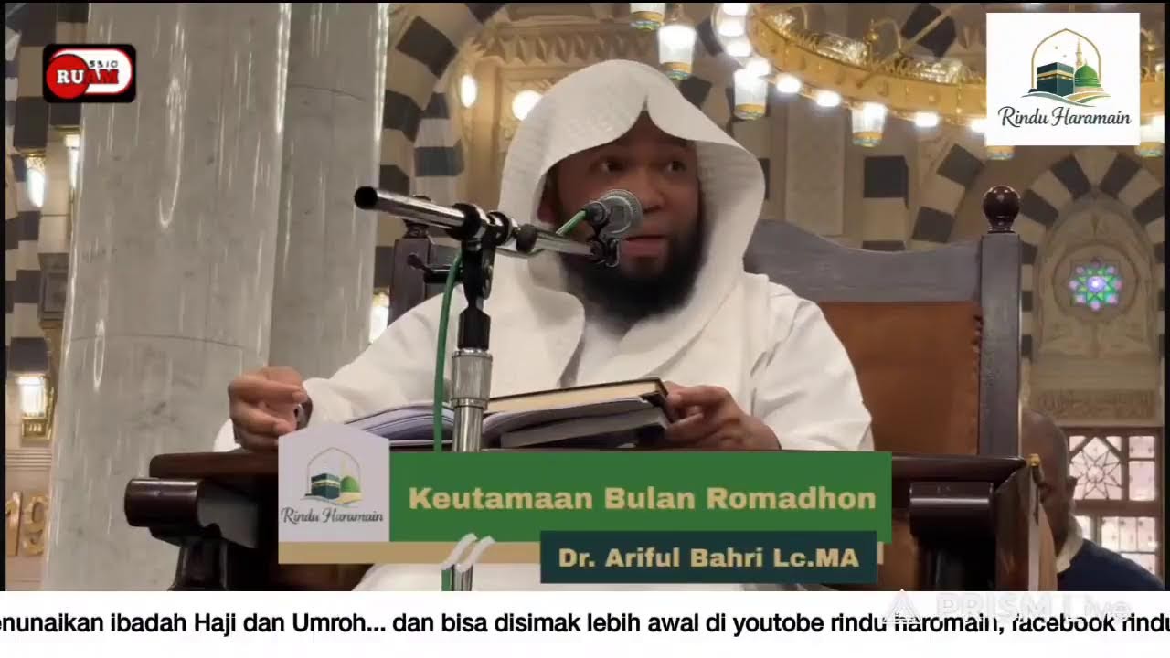 Kamis 05-03-2026 || Kajian  Ramadhon || Ustadz Dr. Ariful Bahri, Lc. M.A