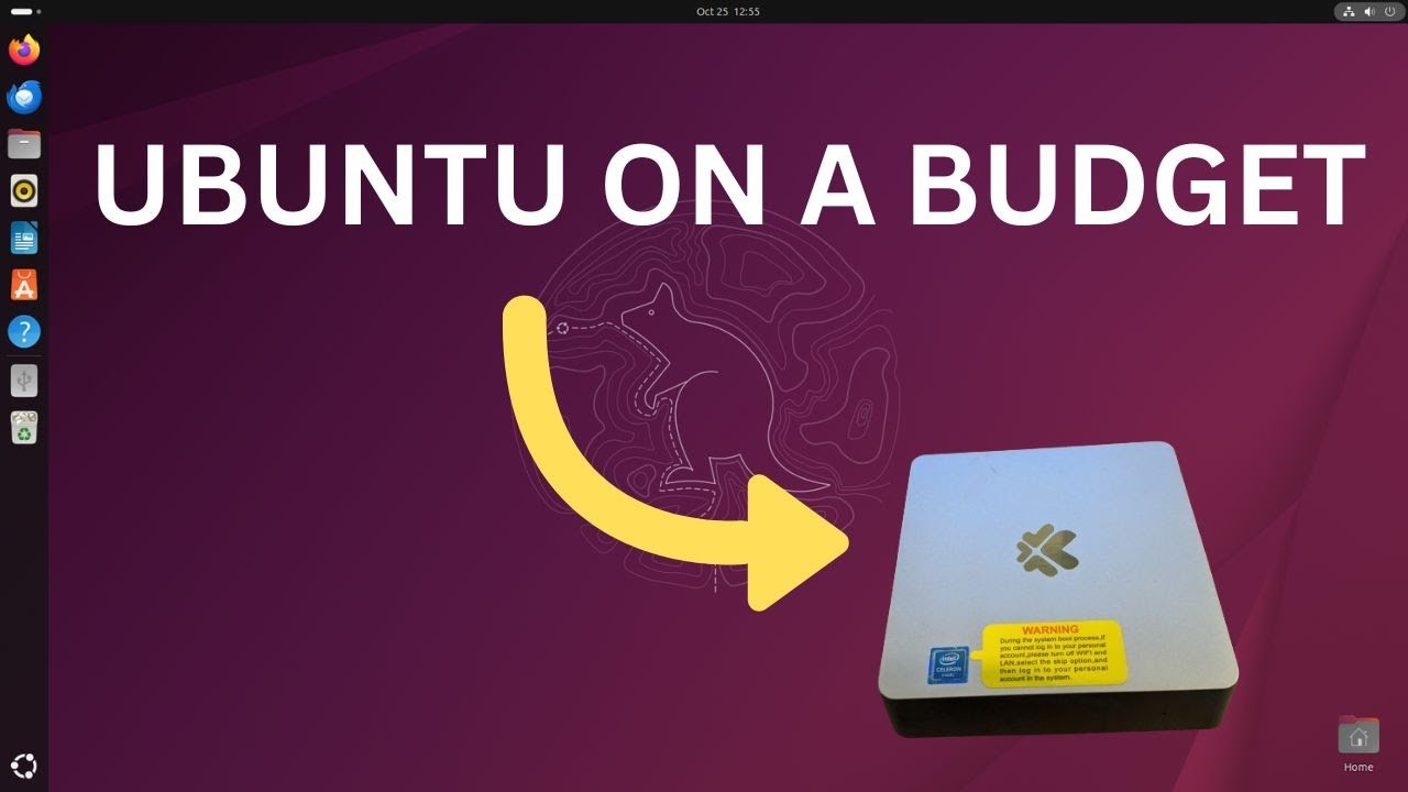 Ubuntu 25.10 на бюджетном базовом мини-ПК
