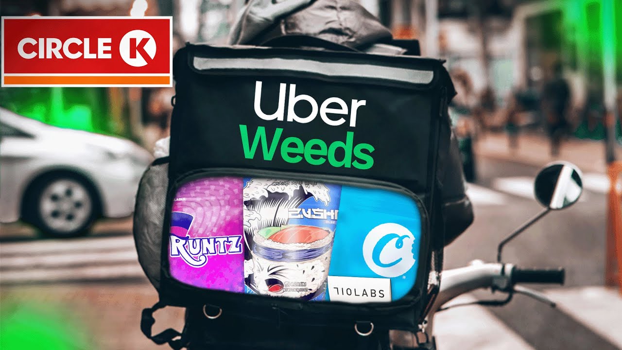 Uber Eats and Circle K SELL WEED???
